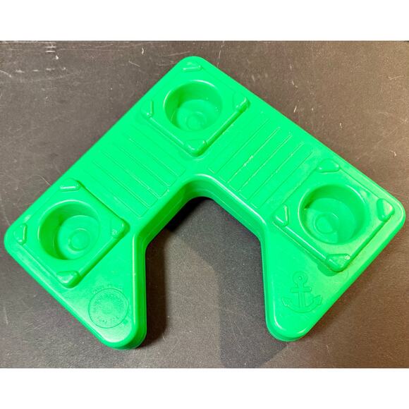 Johnson & Johnson Playtime Harbor Village Lakeside Tubtown Boat Toy dock pc 1989 - Picture 2 of 2